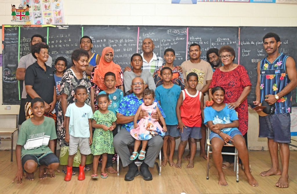 PM RABUKA VISITS FLOOD VICTIMS IN THE WESTERN DIVISION