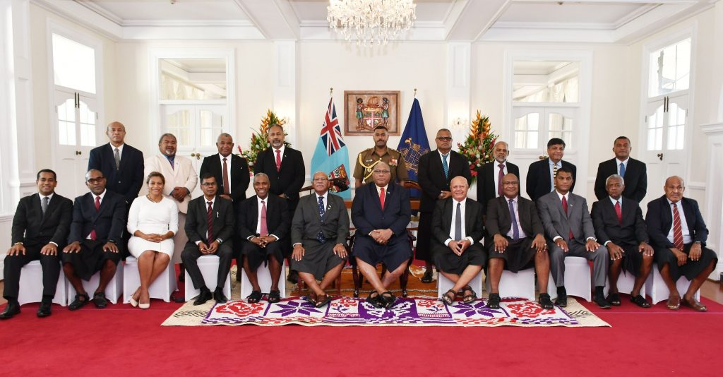 New Government Ministers Sworn In | Office of the Prime Minister Fiji