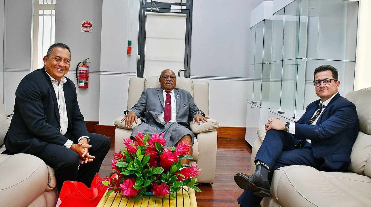 PRIME MINISTER RABUKA MEETS WITH WESTPAC BANK HEADS(15022023