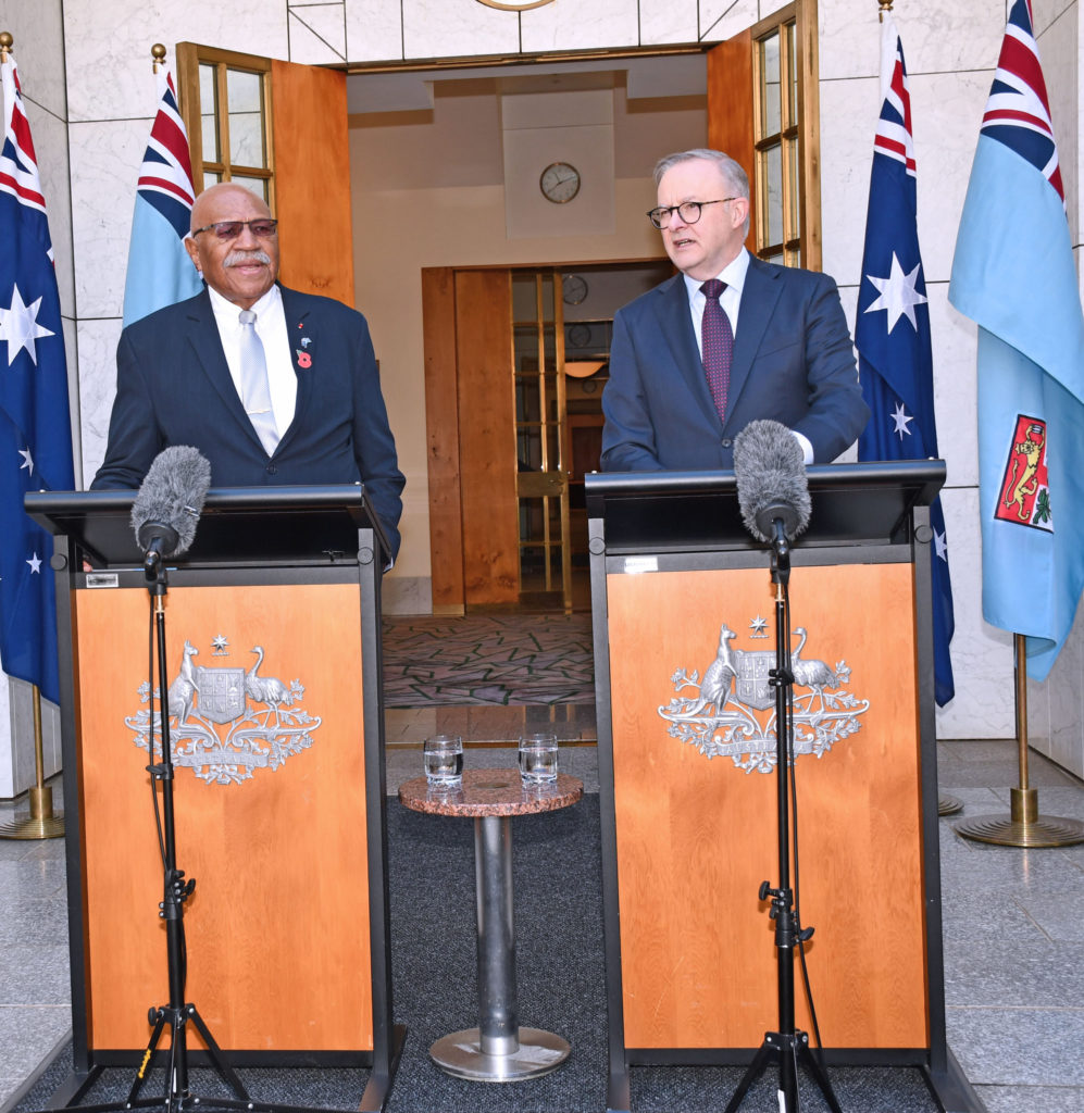 PM RABUKA CONVEYS CONDOLENCE MESSAGE TO PM ALBANESE ON STABBING INCIDENT IN SYDNEY-(15-04-2024)